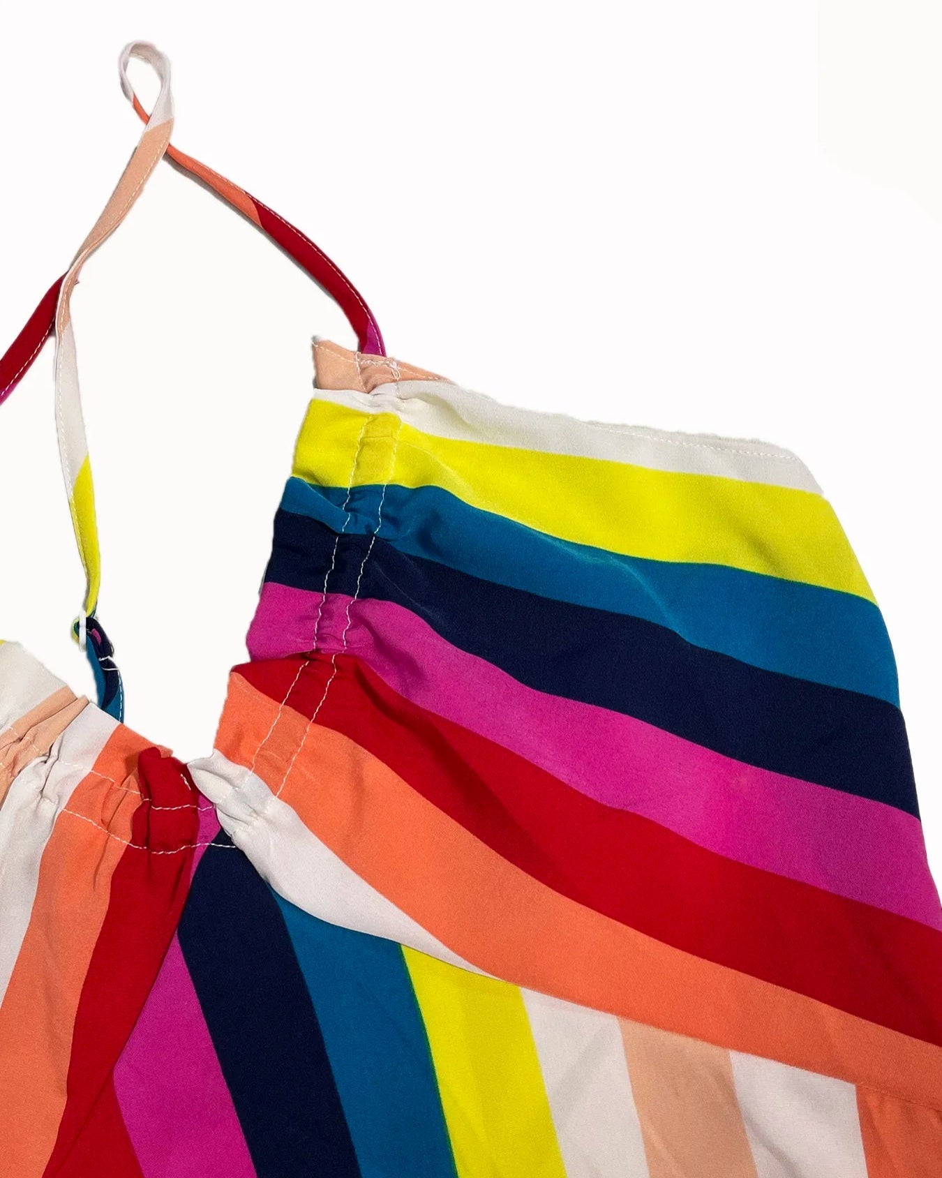 Women's Summer Ethnic Pattern Backless Split Thigh Dress