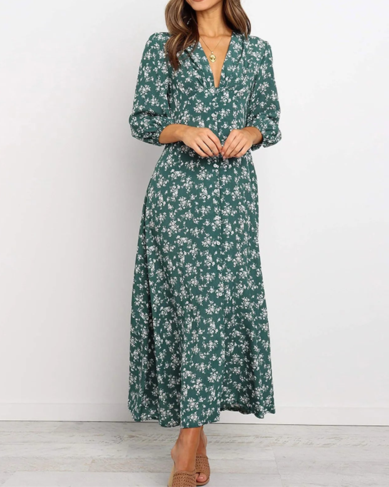 Bohemian Floral Maxi Dress for Every Season